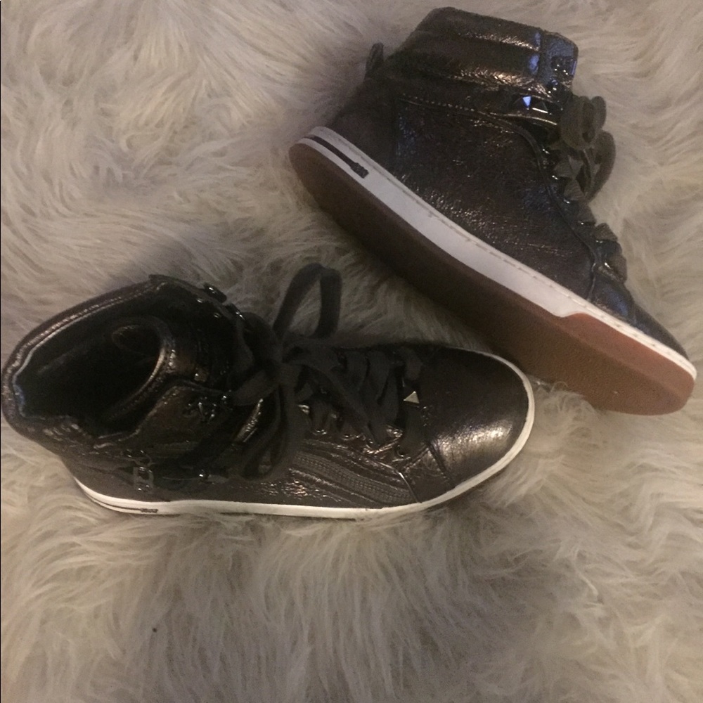 Like New w/Box* Michael Kors Glam Studded Sneakers